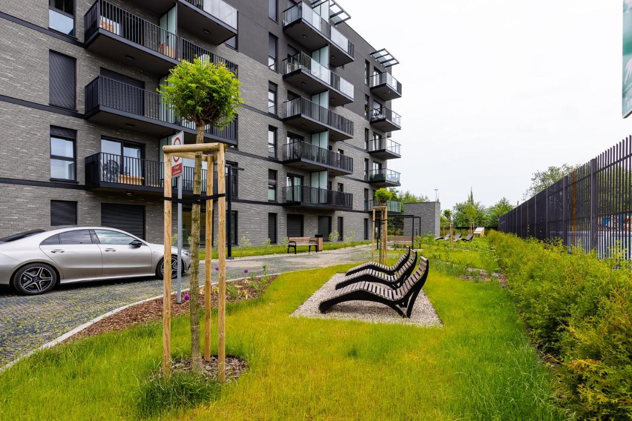 Apartament Nadmotlawie 34 格但斯克 外观 照片
