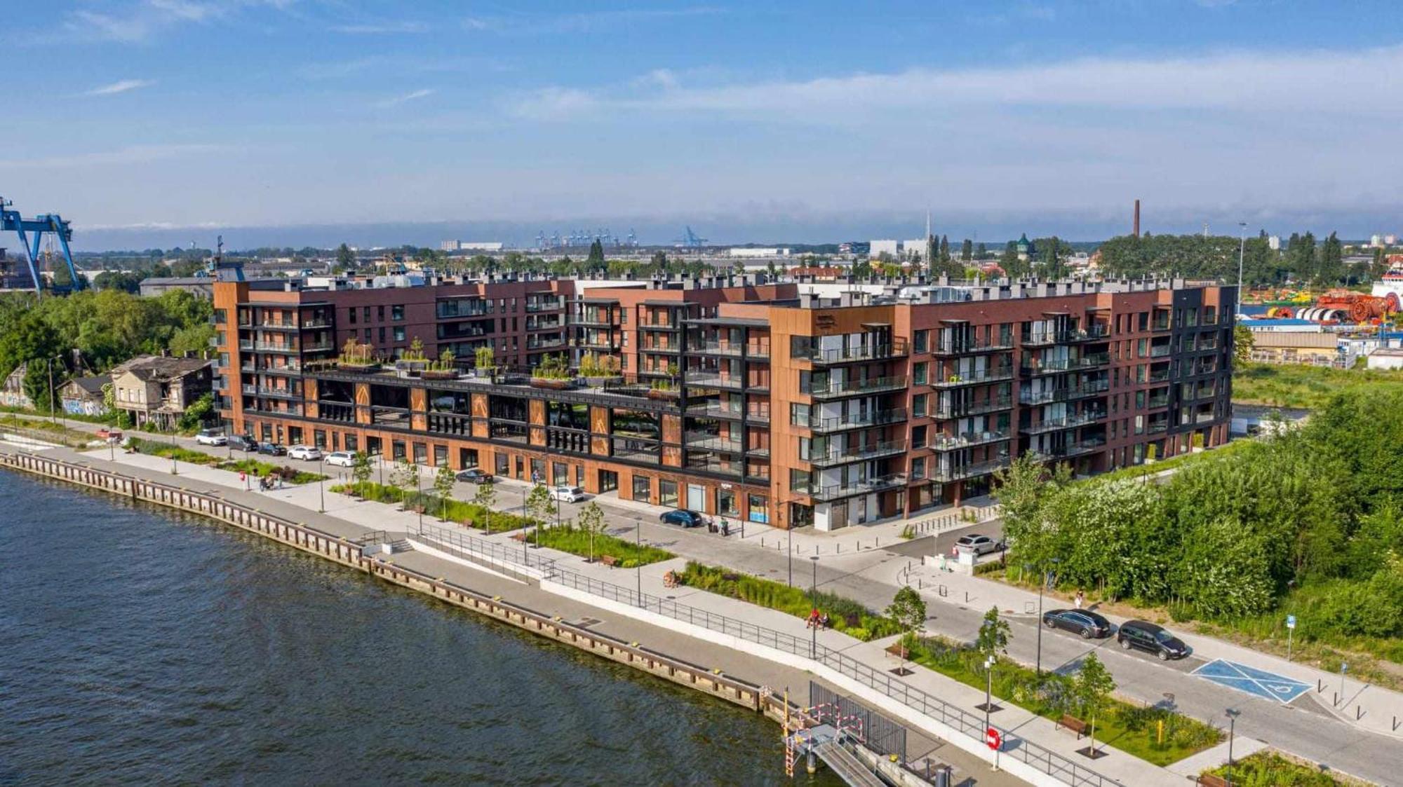 Apartament Nadmotlawie 34 格但斯克 外观 照片